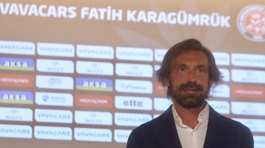 Pirlo: İtalyan basını 'Juventus'un eski teknik direktörü neden Karagümrük'e gitti?' diye soruyor