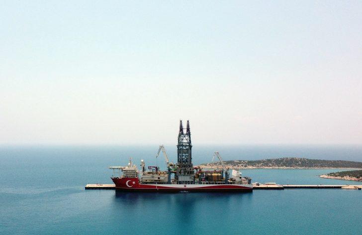 Türkiye'nin yeni sondaj gemisi Abdülhamid Han'da hazırlıklar sürüyor G1