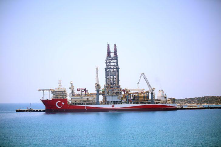 Türkiye'nin yeni sondaj gemisi Abdülhamid Han'da hazırlıklar sürüyor G2