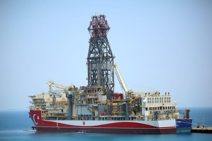 Türkiye'nin yeni sondaj gemisi Abdülhamid Han'da hazırlıklar sürüyor G4