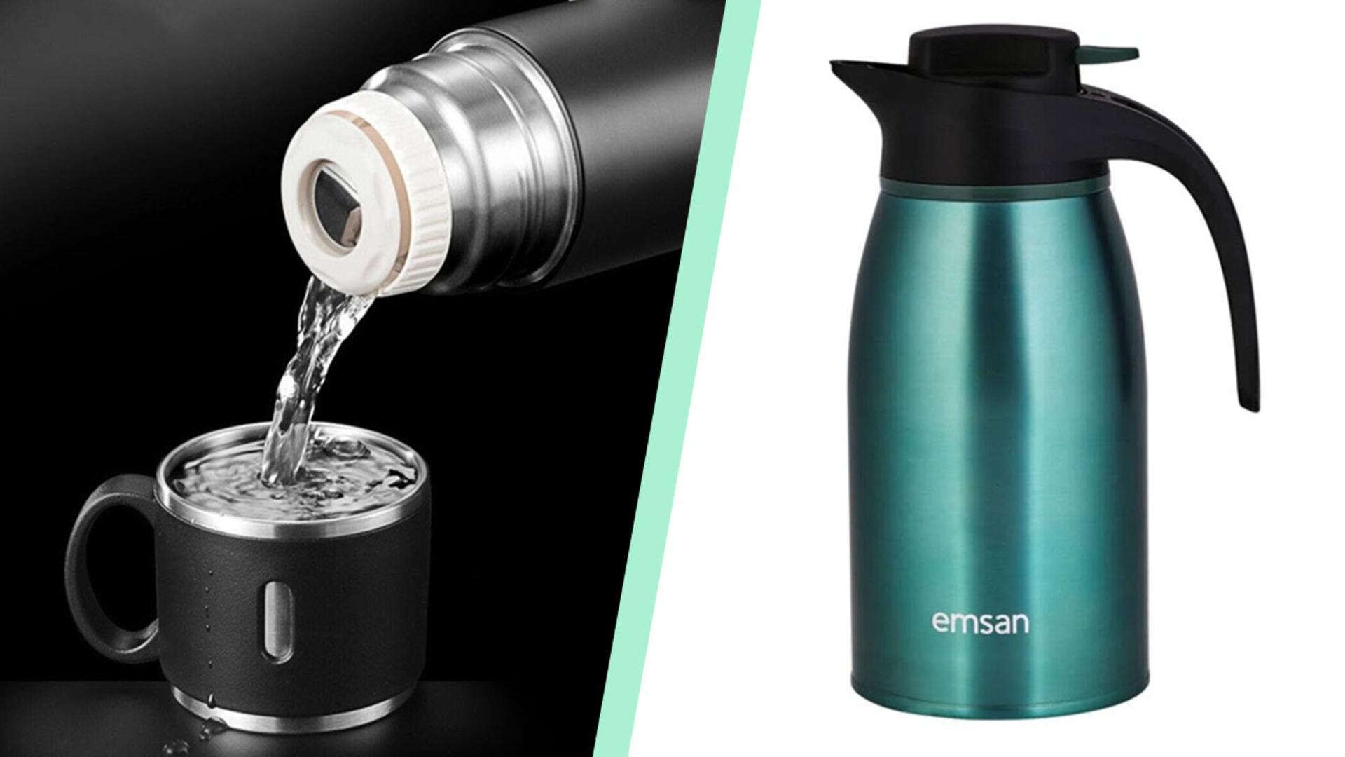 Kamptan iş yerine kadar istediğiniz yerde kullanabileceğiniz hem kullanışlı hem dayanıklı çelik termoslar