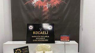 Kocaeli'de cipin motorunda 5 kilogram uyuşturucu ele geçirildi