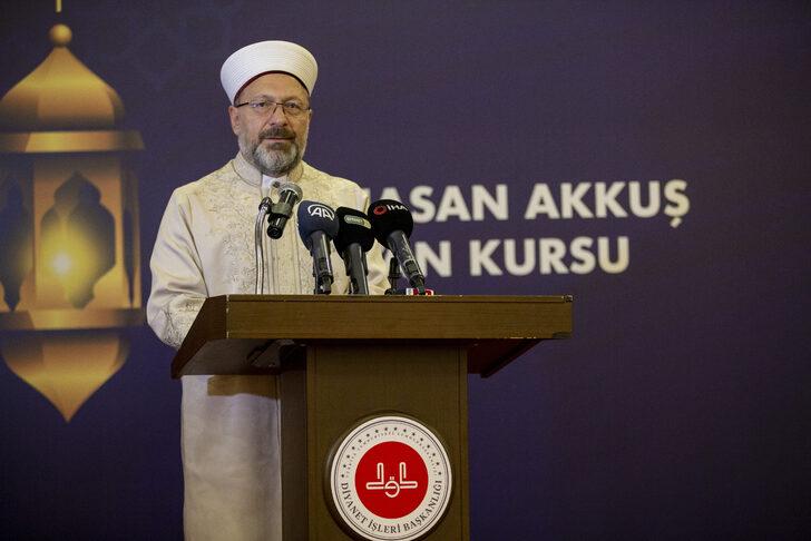 Diyanet İşleri Başkanı Erbaş, Kızılcahamam'daki hafızlık icazet töreninde konuştu: G4