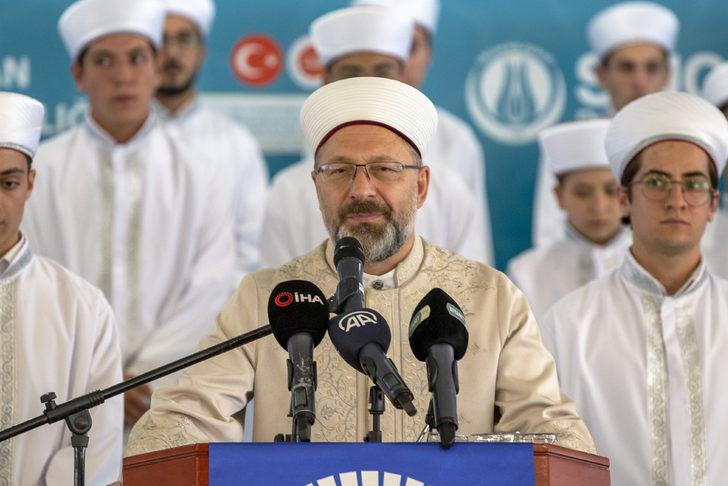 Diyanet İşleri Başkanı Erbaş, Sincan'daki hafızlık icazet törenine katıldı G1