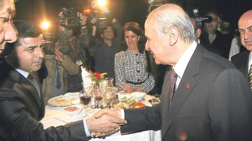 Koalisyon olmazsa MHP-HDP aynı kabinede birlikte çalışacak