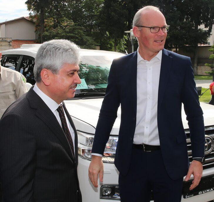 Norveç ve İrlanda dışişleri bakanları Hatay Valisi Doğan'ı ziyaret etti G1