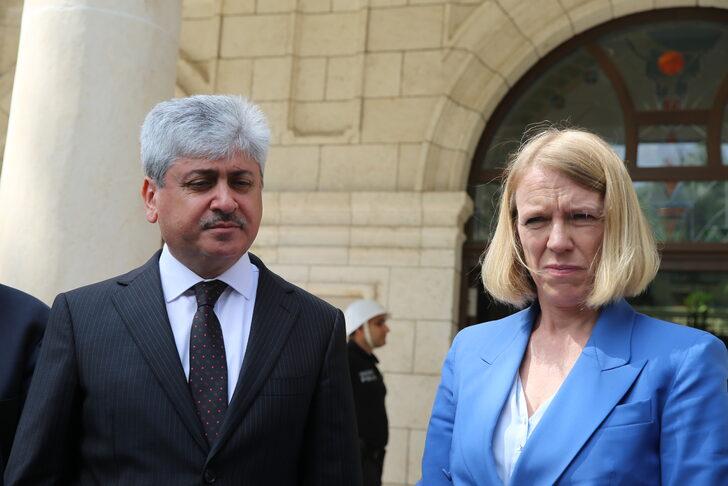 Norveç ve İrlanda dışişleri bakanları Hatay Valisi Doğan'ı ziyaret etti G5