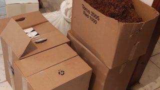 Çekmeköy'de 364 kilogram kaçak tütün ele geçirildi