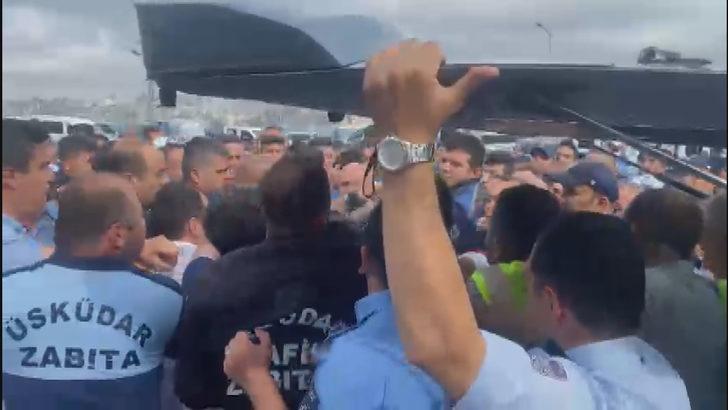İstanbul'da büyük gerginlik! İBB zabıtalarıyla Üsküdar zabıtaları yumruk yumruğa kavga etti G2