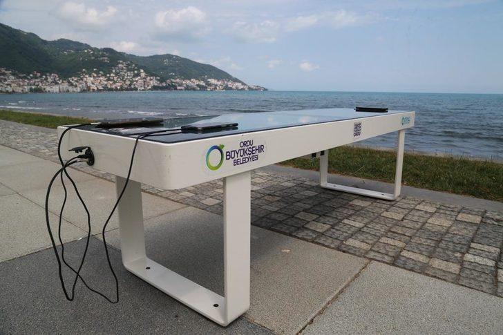 Ordu'da 6 telefonu aynı anda şarj edebilen bank üretildi G1