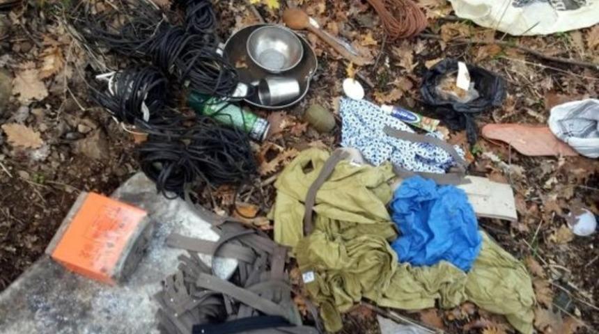 Bing&ouml;l'te PKK sığınağında m&uuml;himmat ele ge&ccedil;irildi