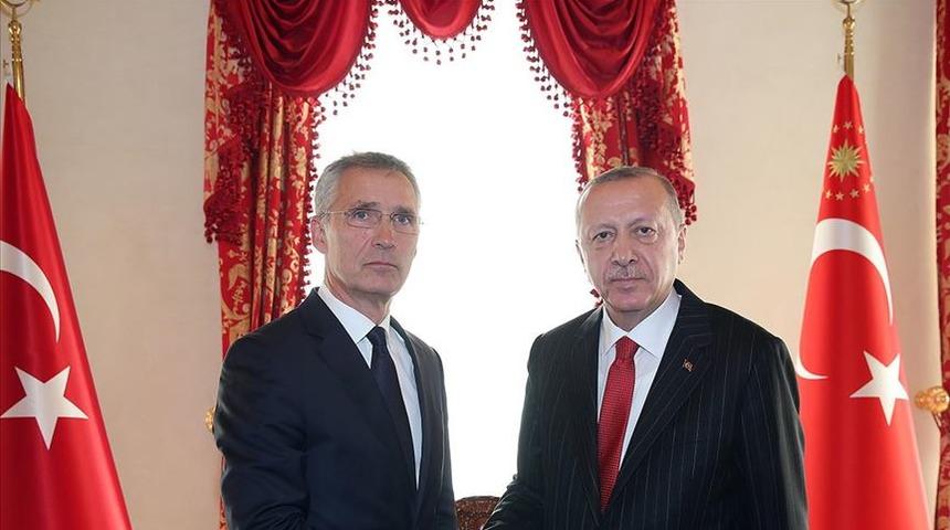 Son Dakika: Cumhurbaşkanı Erdoğan, NATO Genel Sekreteri Stoltenberg ile görüştü