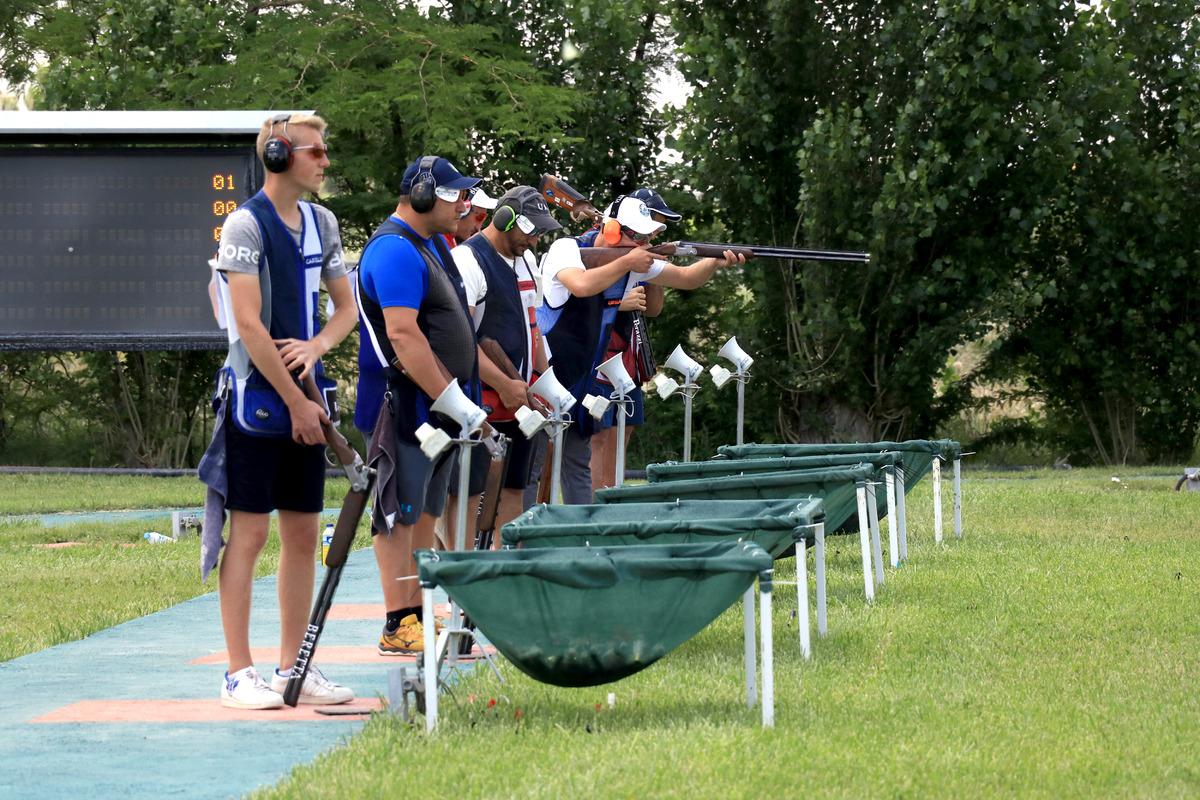 ISSF Plak Atışları Grand Prix'si trap sıralama atışlarıyla Konya'da başladı