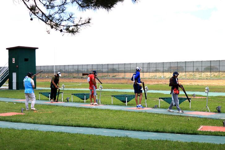 ISSF Plak Atışları Grand Prix'si trap sıralama atışlarıyla Konya'da başladı G3