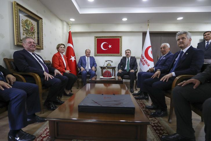 Memleket Partisi Genel Başkanı İnce, BBP Genel Başkanı Destici'yi ziyaret etti G2