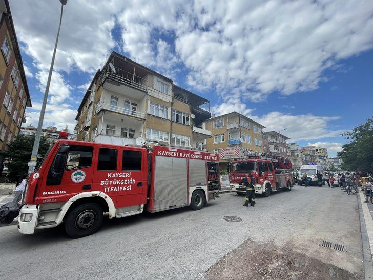 Kayseri'de ev sahibiyle tartışan kiracı evi ateşe verdi G3