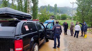 Kahramanmaraş’ta sağanakta yaylada mahsur kalan 2 kardeş kurtarıldı