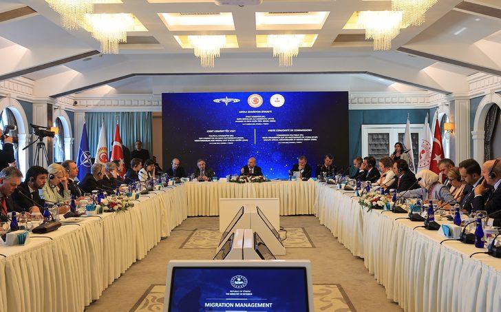 Bakan Soylu, NATO Parlamenter Asamblesi Politik Komite ve Ortadoğu Komitesi heyetiyle bir araya geldi: G4