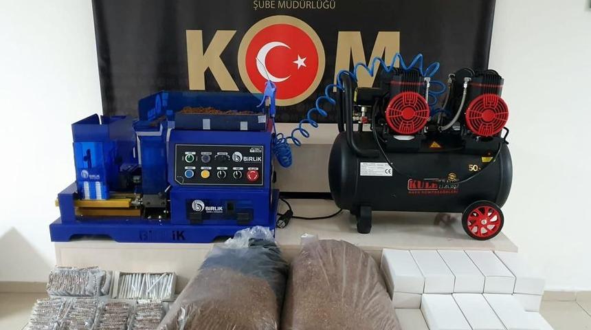 Çorum'da sigara kaçakçılığı operasyonunda 3 zanlı yakalandı