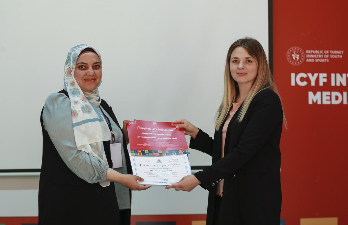 "İİGF Uluslararası Medya Eğitim Kampı"nın ikincisi sona erdi