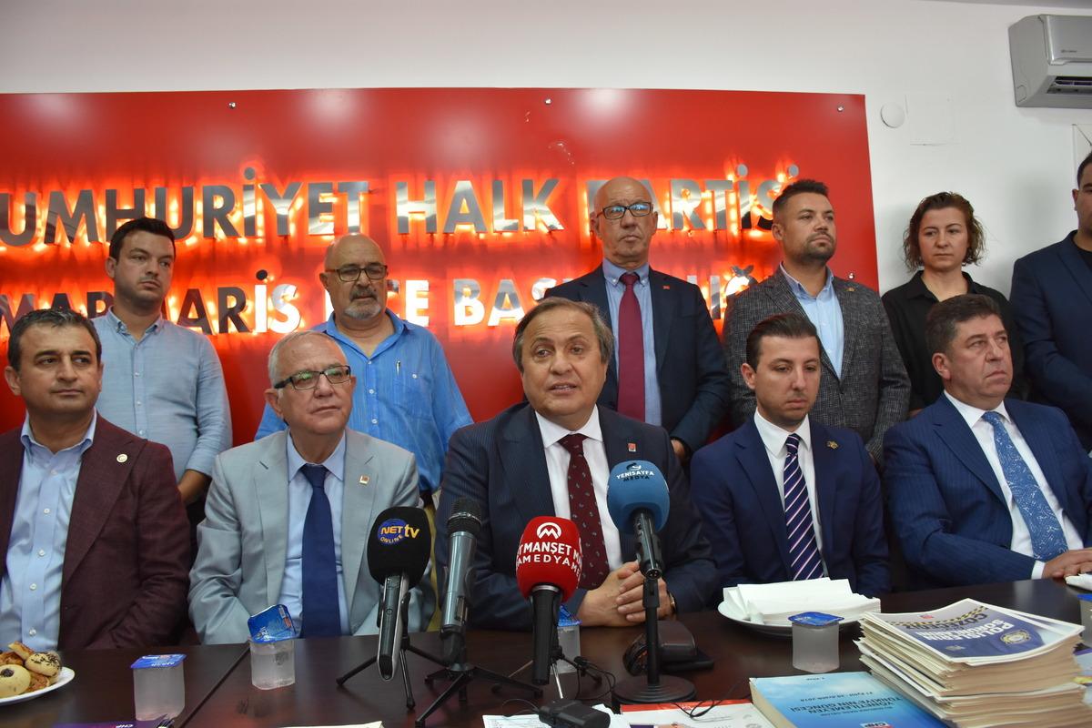 CHP Genel Başkan Yardımcısı Torun, Marmaris'te basın toplantısı d&uuml;zenledi: