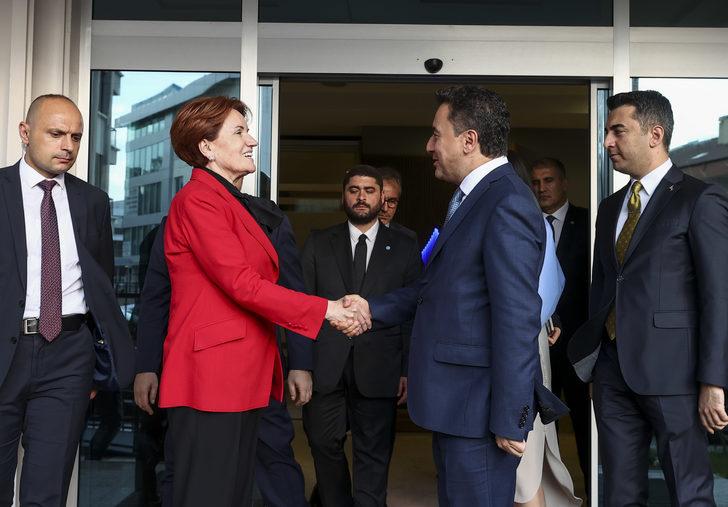 İYİ Parti Genel Başkanı Akşener, DEVA Partisi Genel Başkanı Babacan ile görüştü G1