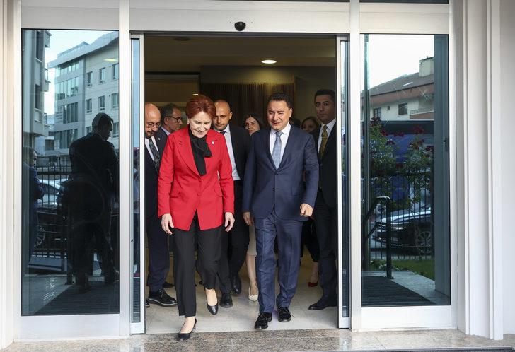 İYİ Parti Genel Başkanı Akşener, DEVA Partisi Genel Başkanı Babacan ile görüştü G3