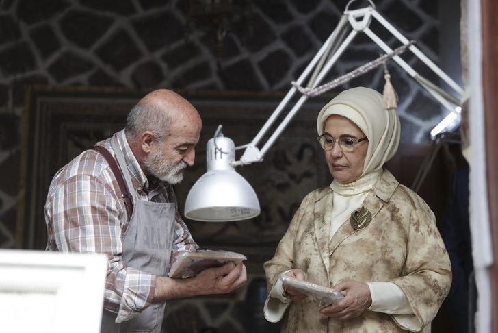 Emine Erdoğan, tarihi Ankara Kalesi'nde açılan "Ekolojik Sanat" sergisini ziyaret etti G3