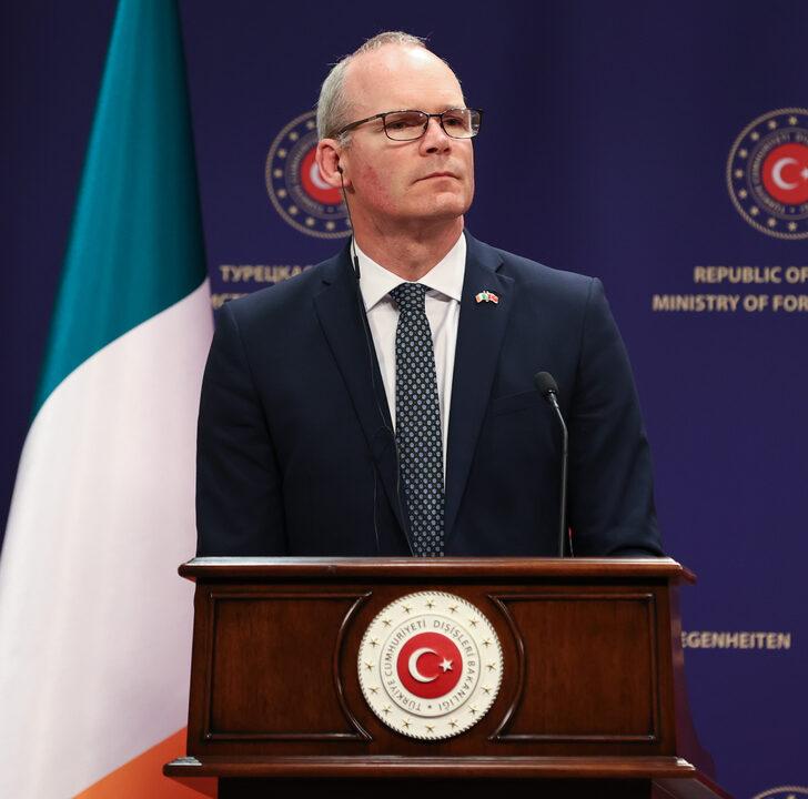 Bakan Çavuşoğlu, Norveç ve İrlandalı mevkidaşlarıyla ortak basın toplantısında konuştu: (1) G2