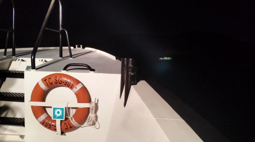 Bodrum açıklarında 45 düzensiz göçmen yakalandı