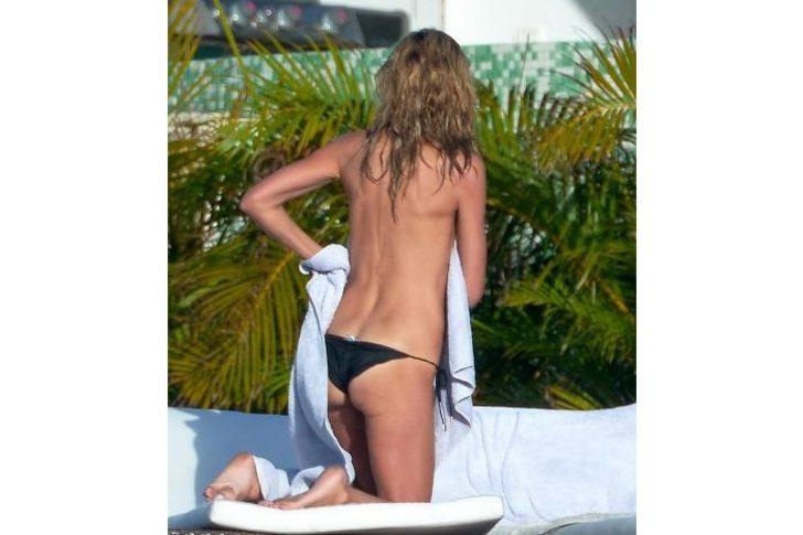 İç çamaşırını böyle çıkarttı G5