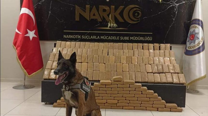 Van'da 95 kilo 100 gram uyuşturucu ele geçirildi
