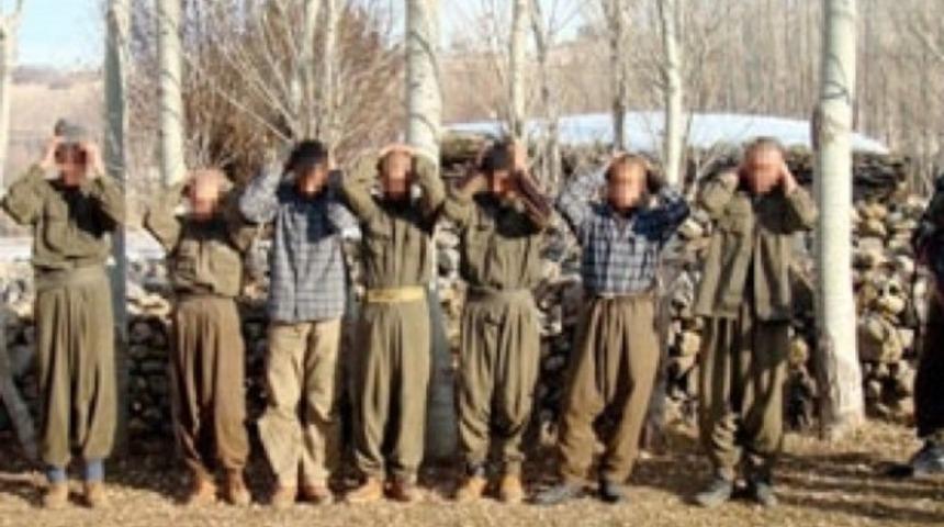 5.5 ayda 618 PKK’lı kaçıp teslim oldu