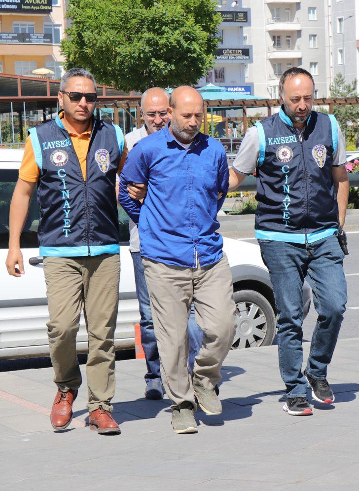 Kayseri'de eski sevgilisini öldüren zanlı ile eşi ve babası adliyeye sevk edildi G3