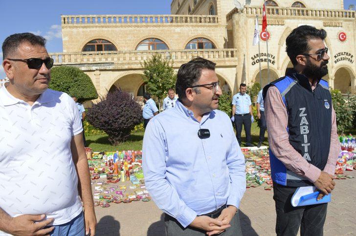 Mardin'de son kullanma tarihi geçmiş 1400 ürün imha edildi G3