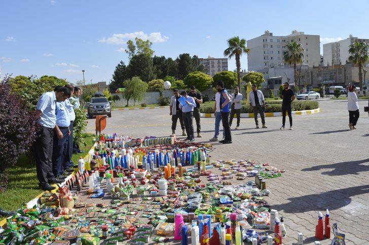 Mardin'de son kullanma tarihi geçmiş 1400 ürün imha edildi G4