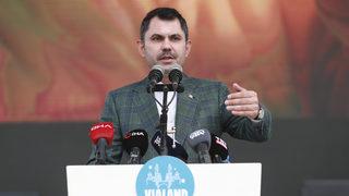 Bakan Murat Kurum, Vialand Parkur'un açılışında konuştu: