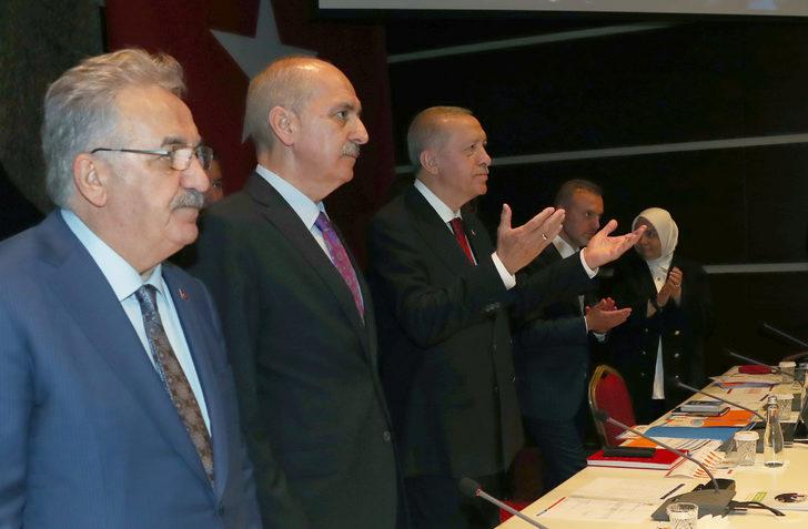 Cumhurbaşkanı ve AK Parti Genel Başkanı Erdoğan, Genişletilmiş İl Başkanları Toplantısı'nda konuştu: (1) G3