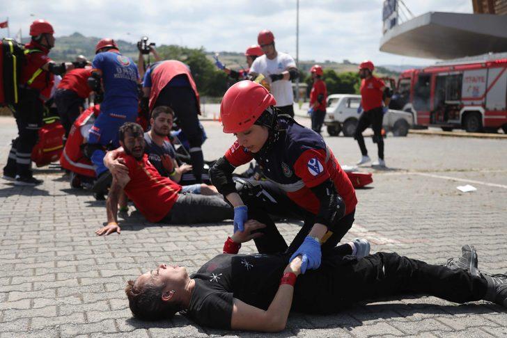 Samsun'da UMKE bölge tatbikatı yapıldı G2