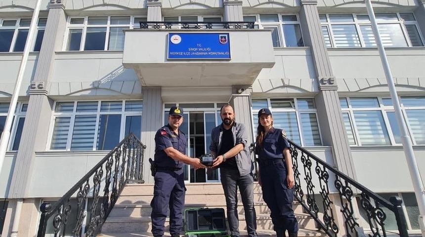 Sel felaketinde kaybolan fiber optik füzyon cihazına 10 ay sonra kavuştu