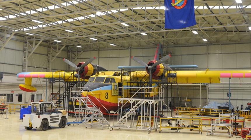 THK uçakları yangınla mücadeleye hazır mı? 1 yıllık çalışmada sona gelindi