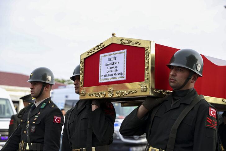 Şehit Piyade Uzman Çavuş Kadir Kemik son yolculuğuna uğurlandı G3