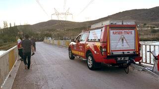 Kayseri'de Kızılırmak'ta kaybolan kişi için arama çalışması başlatıldı