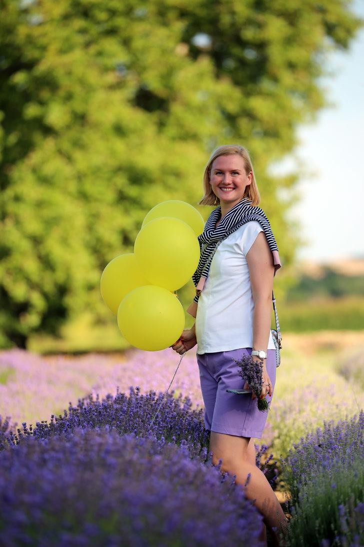 Edirne'nin "mor turizmi" Lavanta Tarla Günleri sembolik hasatla başladı G3