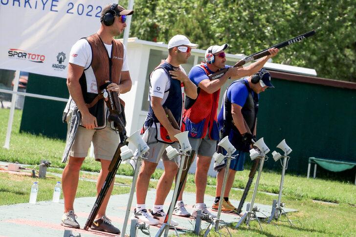 ISSF Plak Atışları Grand Prix'sinde trap final atışları gerçekleştirildi G1