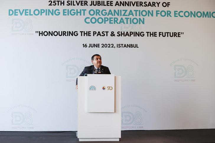 "D-8 Yatırım Forumu"nun 25'inci yıl özel resepsiyonu gerçekleştirildi G5