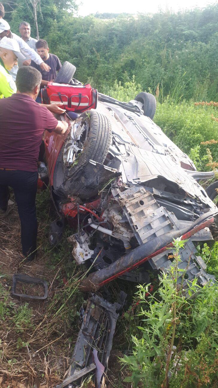 Samsun’da 2 otomobilin çarpışması sonucu 6 kişi yaralandı G2