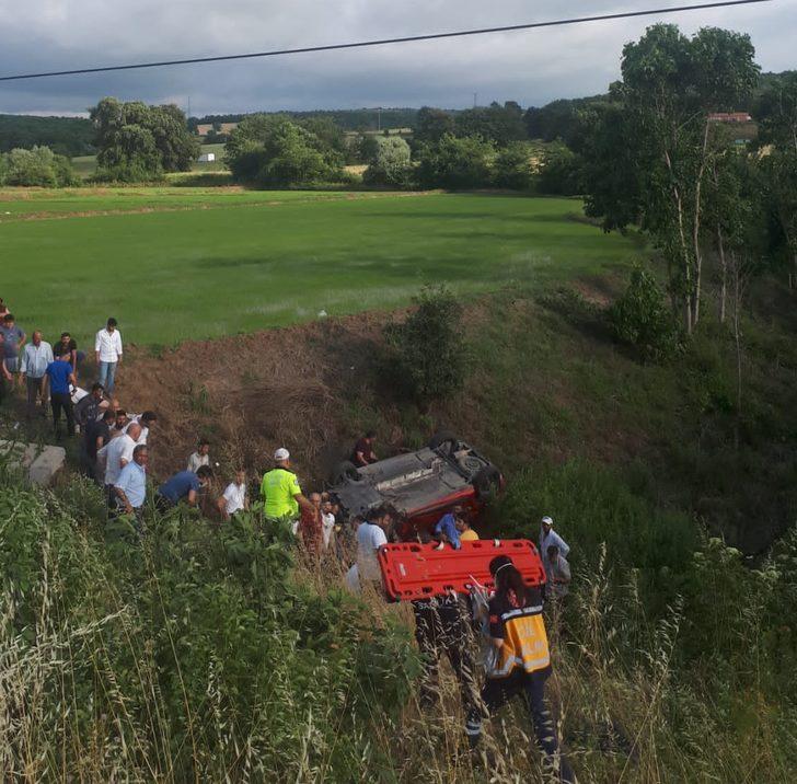 Samsun’da 2 otomobilin çarpışması sonucu 6 kişi yaralandı G5