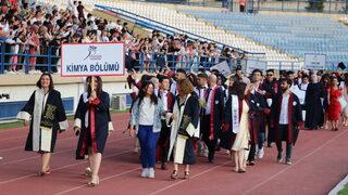 KBÜ'de mezuniyet töreni düzenlendi