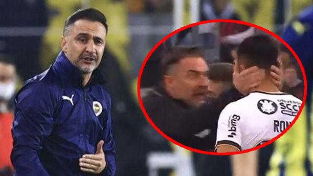 Son dakika: Fenerbahçe'nin eski teknik direktörü Vitor Pereira Paranaense maçında çıldırdı! Pereira'dan oyuncusuna tokat...